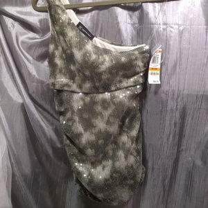 💖NEW INC International Concepts 1 Shoulder Top